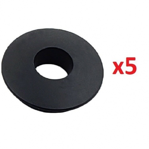 5x Black Gladhand Seal (Replaces Velvac 035166)